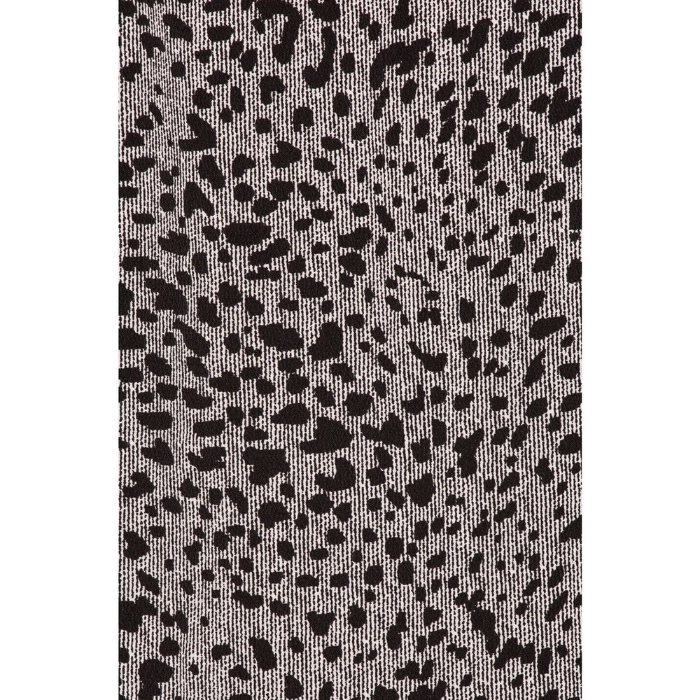 Rag & Bone Christie Silk Top Animal Cheetah Print Button Blouse Gray XS H14190 - Picture 15 of 16
